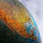 كرة أرضية جغرافية تعليمية بحامل
